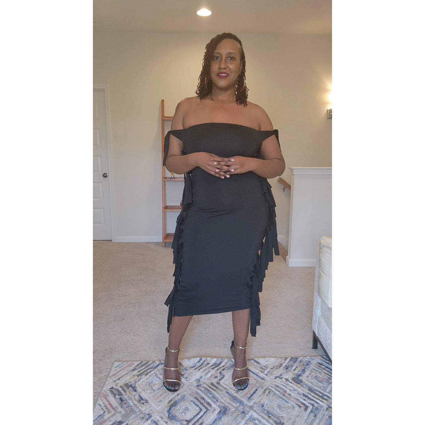 Tube Ruffle Dress
