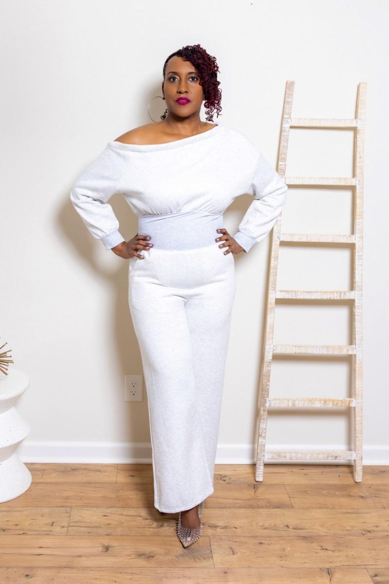 Soft Power One Shoulder Jumpsuit