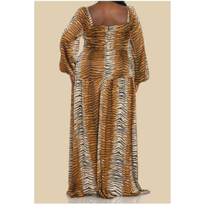ANIMAL PRINT Maxi Dress (Reg & Plus sizes) - What A Diva Wears