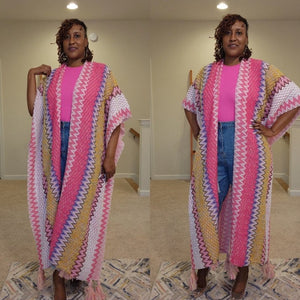 Cardian Tassel Kimono - What A Diva Wears