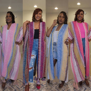 Cardigan Tassel Kimono - What A Diva Wears