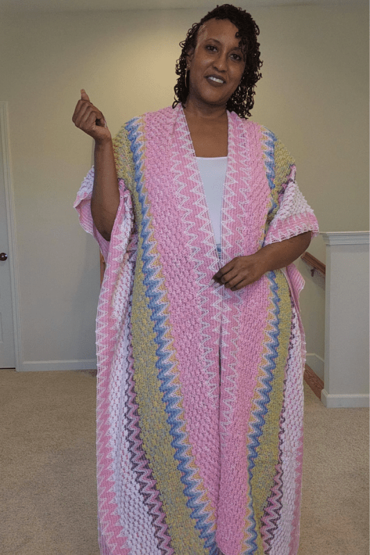 Cardigan Tassel Kimono (One Size) - What A Diva Wears Boutique