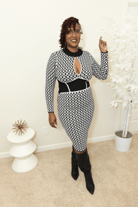 Catch me outside Midi Bodycon Dress - What A Diva Wears Boutique