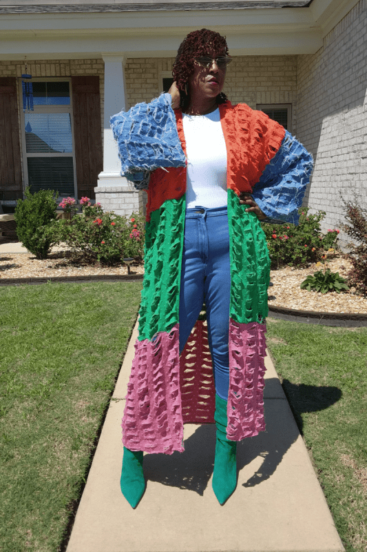 Color Rush Duster (One Size) - What A Diva Wears Boutique