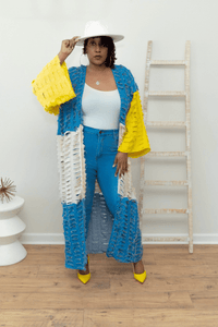 Color Rush Duster (One Size) - What A Diva Wears Boutique