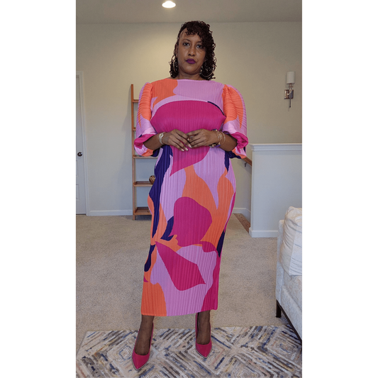 Colorful Maxi Dress (One Size) - What A Diva Wears