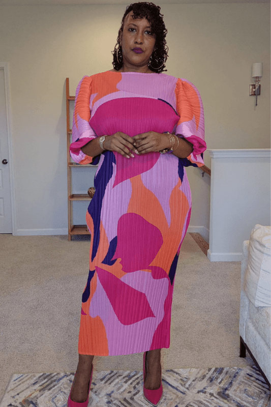 Colorful Maxi Dress (One Size) - What A Diva Wears Boutique