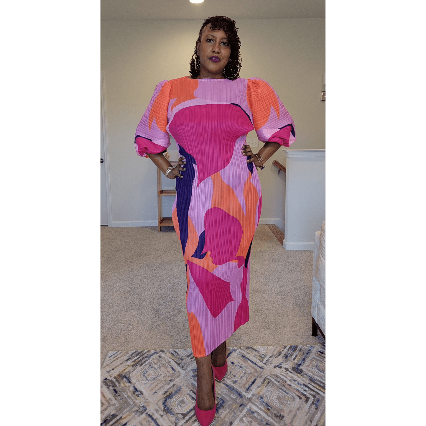 Colorful Maxi Dress (One Size) - What A Diva Wears