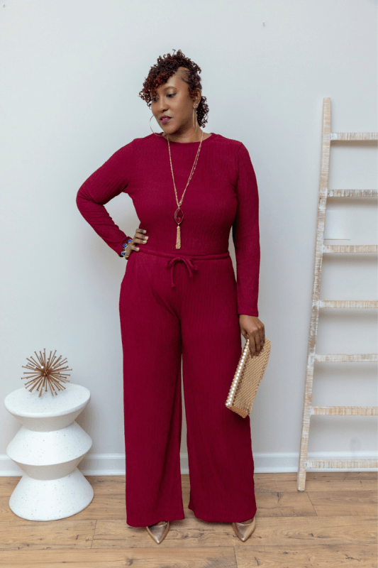 Crinkled & Chic Set (Reg & Plus Sizes) - What A Diva Wears Boutique