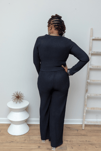 Crinkled & Chic Set (Reg & Plus Sizes) - What A Diva Wears Boutique
