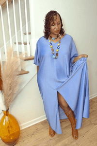 Divinely Draped Kaftan (OS) - What A Diva Wears Boutique
