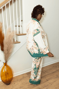 Green w/ Envy Pants Set - What A Diva Wears Boutique