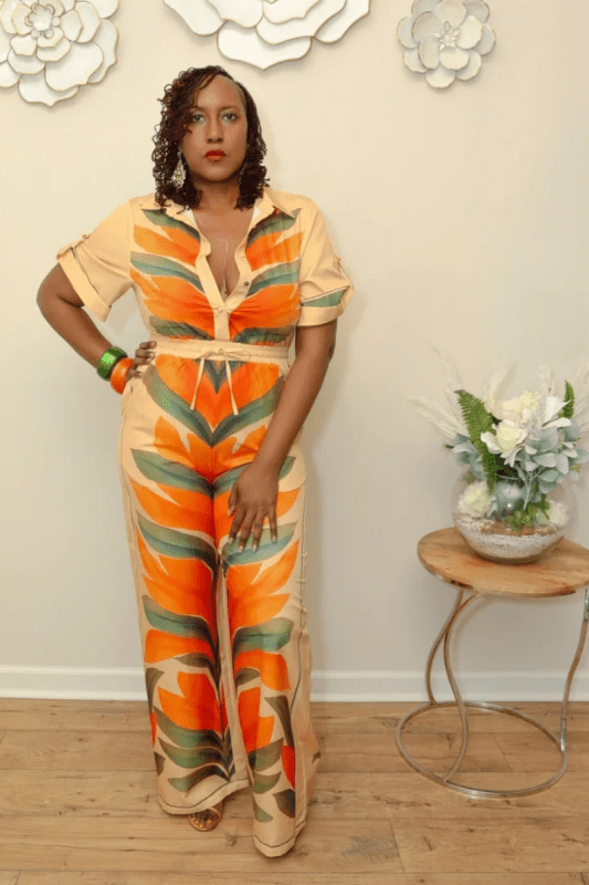 Heatwave Hues Jumpsuit - What A Diva Wears Boutique