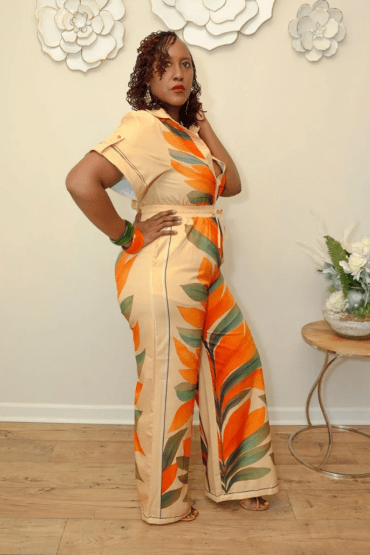 Heatwave Hues Jumpsuit - What A Diva Wears Boutique