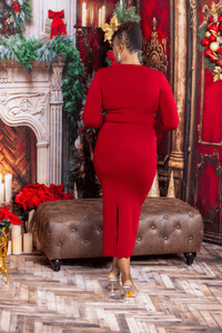 Holiday Bloom Luxe Set (One Size) - What A Diva Wears Boutique