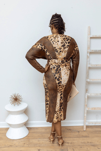 Jungle Luxe Midi Dress - What A Diva Wears Boutique