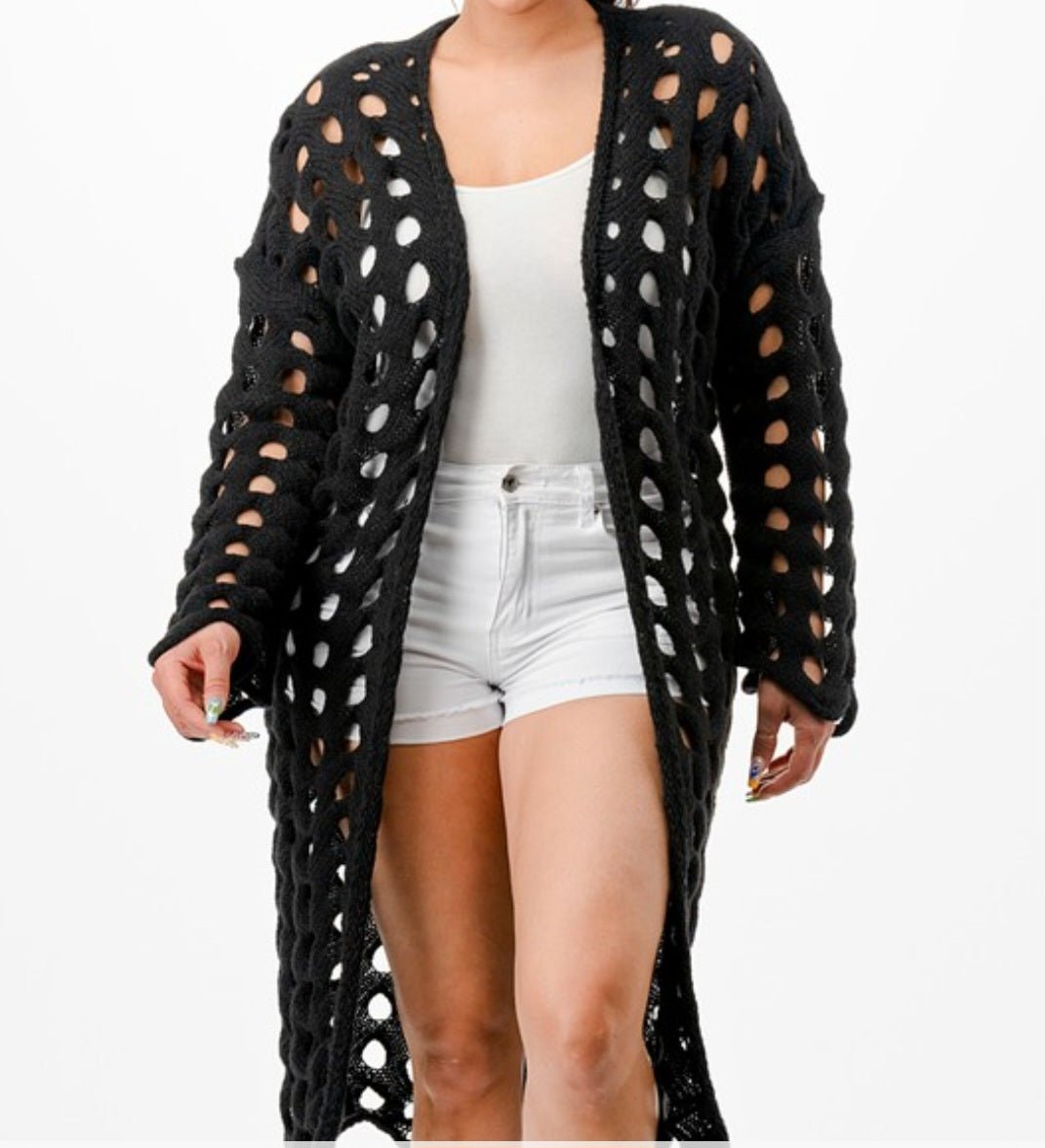 Knitted Cardigan (OS) - What A Diva Wears
