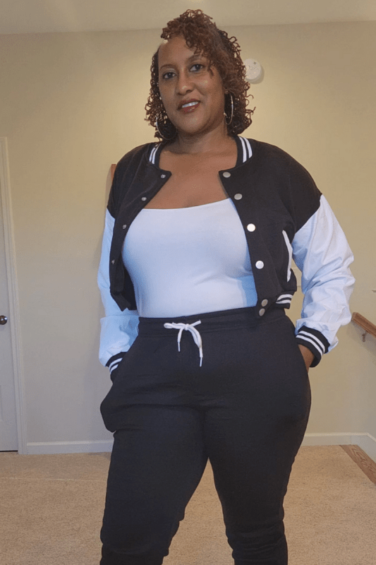Letterman Jacket Jogger Set - What A Diva Wears Boutique