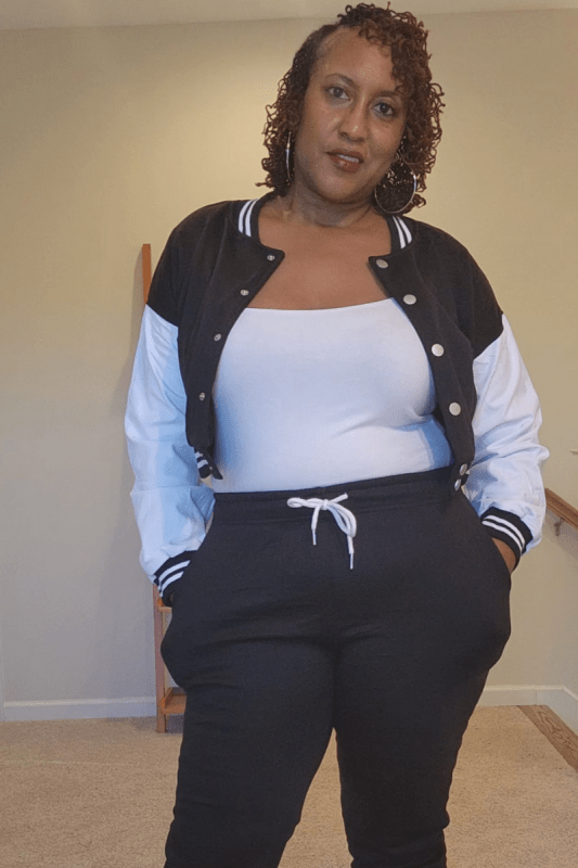 Letterman Jacket Jogger Set - What A Diva Wears Boutique