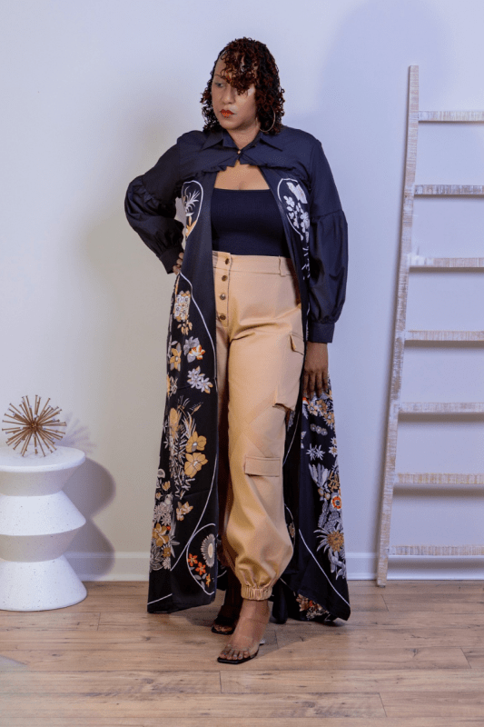 Midnight Muse Kimono (OS) - What A Diva Wears Boutique