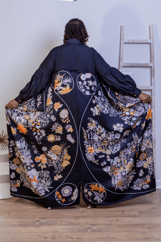 Midnight Muse Kimono (OS) - What A Diva Wears Boutique