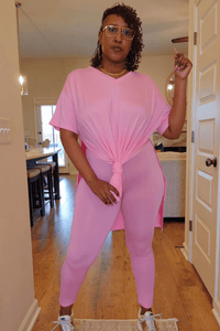 Oversized Lounging Set (Regular and Plus Sizes) - What A Diva Wears Boutique