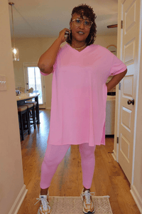 Oversized Lounging Set (Regular and Plus Sizes) - What A Diva Wears Boutique