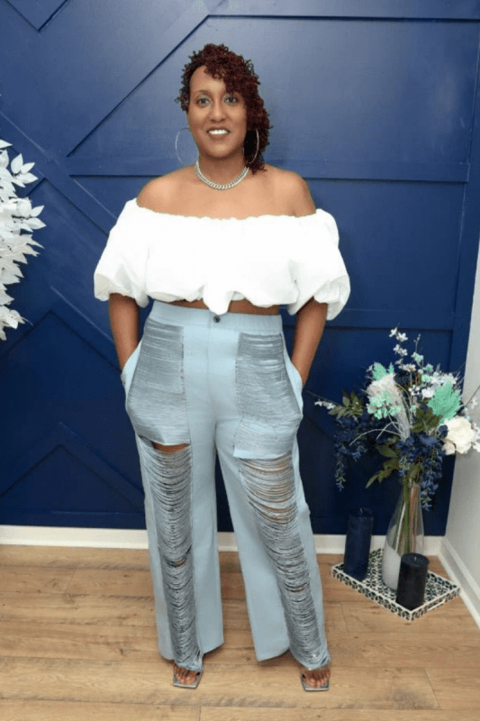 PeekABoo Fringe Pants (Reg & Plus Sizes) - What A Diva Wears Boutique