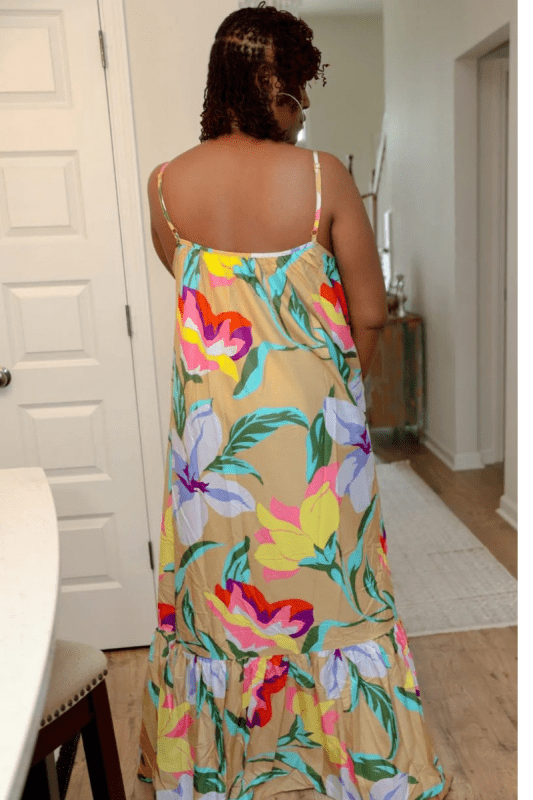 (Plus Size) Island Bloom Maxi Dress - What A Diva Wears Boutique