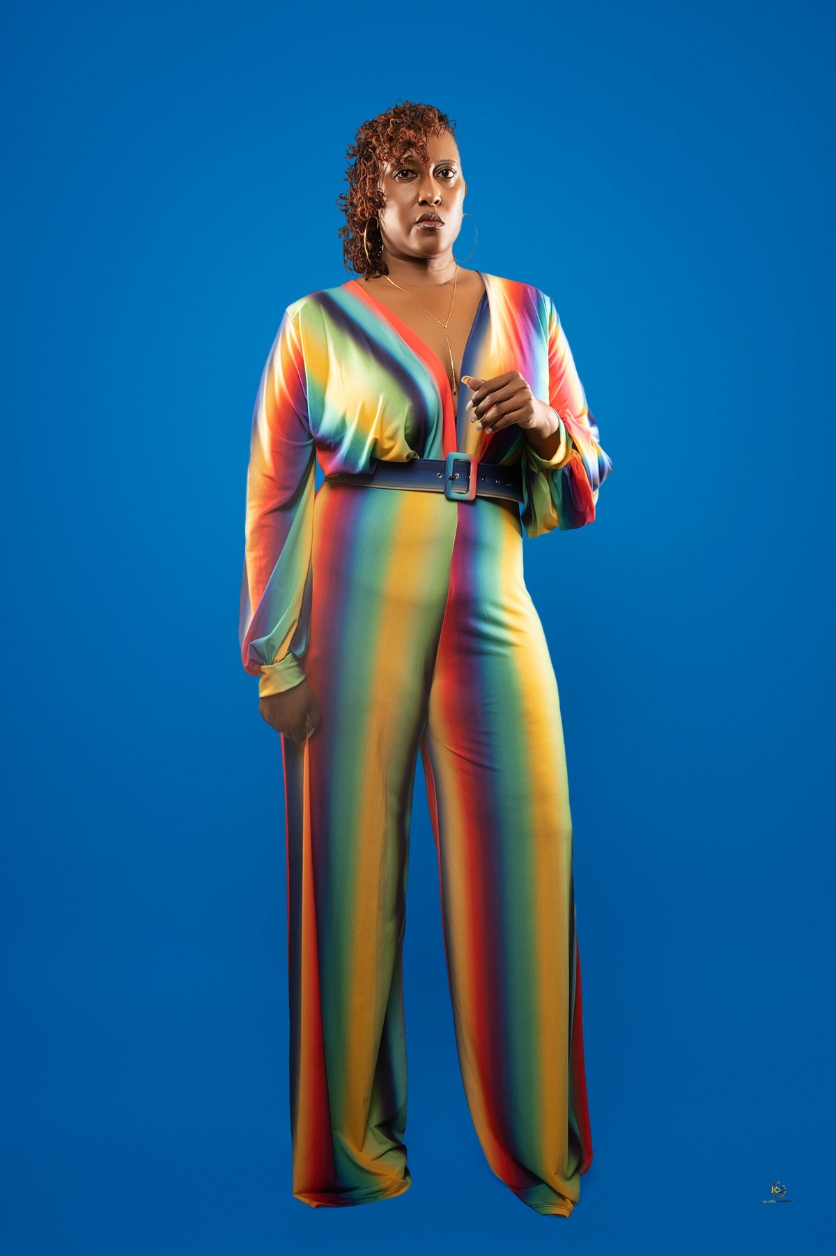 Plus Size Rosamund Jumpsuit - What A Diva Wears Boutique