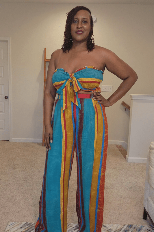 Smocked Front Bow Tie Set - What A Diva Wears Boutique
