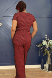 Striped & Chic Set - What A Diva Wears Boutique