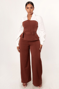 The Prestige Peplum Set - What A Diva Wears Boutique