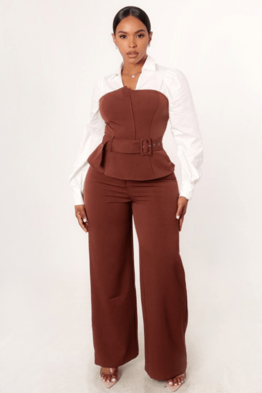 The Prestige Peplum Set - What A Diva Wears Boutique