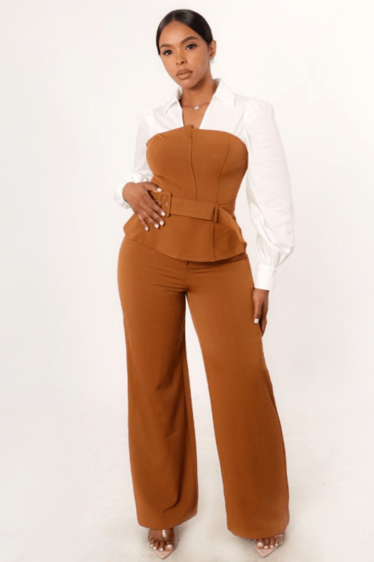 The Prestige Peplum Set - What A Diva Wears Boutique