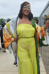 Wide Leg Ruffle Jumpsuit (Reg & Plus Sizes) - What A Diva Wears Boutique