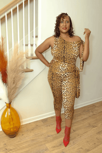 Wild Side One - Shoulder Set (Reg & Plus Sizes) - What A Diva Wears Boutique