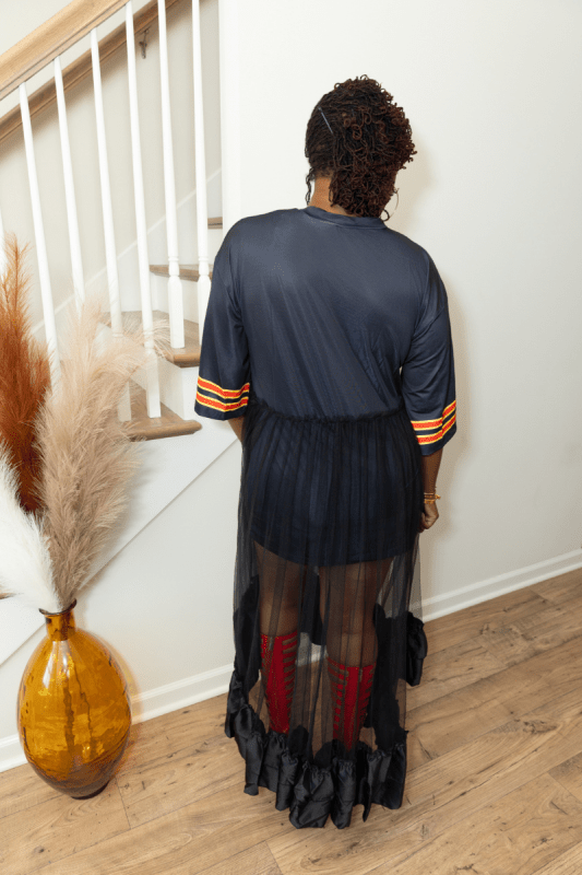 "Winner Tulle" Jersey Dress - What A Diva Wears Boutique